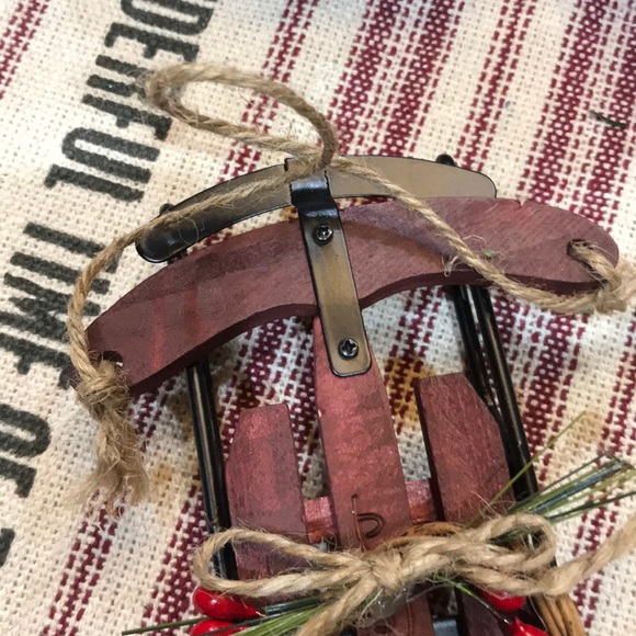 FLEXIBLE FLYER Style Sled Ornaments - Picture 4 of 5